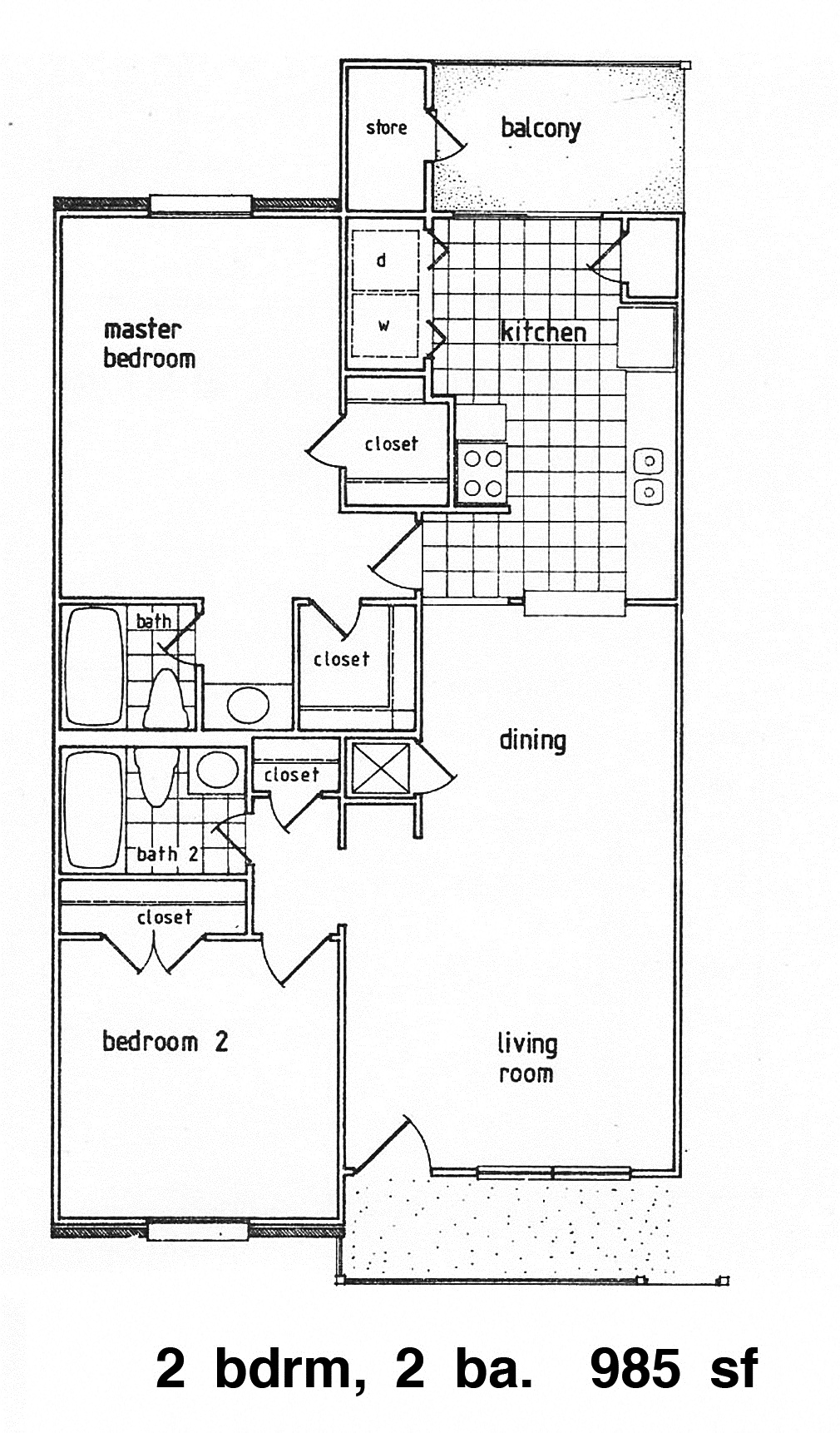 The Benning floor plan